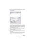 Page 527CUBASE SE
Exportieren eines Audio-Mixdowns 23 – 527
3.Wählen Sie im Datei-Menü aus dem Exportieren-Untermenü den Be-
fehl »Audio-Mixdown…«.
Der Dialog »Audio-Mixdown exportieren nach« wird angezeigt.
Die obere Hälfte dieses Dialogs ist ein Standard-Dateiauswahldialog, 
in der unteren Hälfte finden Sie weitere Optionen zum ausgewählten 
Dateiformat und Einstellungen für die Mixdown-Funktion. Die verfüg-
baren Einstellungen und Optionen sind je nach ausgewähltem Datei-
typ unterschiedlich (siehe Seite...