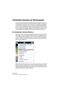 Page 606CUBASE SE
29 – 606 Individuelle Einstellungen
Individuelles Anpassen der Werkzeugzeile
Sie können die Darstellung der Werkzeugzeile im Projekt-Fenster und 
in den Editoren anpassen, indem Sie bestimmte Bereiche ausblenden 
und die anderen wie gewünscht anordnen. In den folgenden Abbildun-
gen wird das individuelle Einstellen der Werkzeugzeile im Projekt-Fens-
ter beschrieben. Die gleichen Vorgehensweisen gelten jedoch auch für 
den Sample-Editor, die MIDI-Editoren und den Tempospur-Editor....