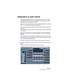 Page 119CUBASE SETutorial 3: Mixing 10 – 119
Adding EQ to an audio channel
Equalization shapes the tone of a signal by boosting and/or cutting 
selected frequencies. Each audio channel in the mixer has a built-in 
equalizer with four parametric modules.
When and how to apply EQ is of course individual. Below we will add 
EQ to two channels, to achieve the following:
• Cut a very narrow frequency band in the drum track to reduce the intensity of 
the rimshot.
• Add a gentle mid frequency boost to the electric...