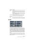 Page 41CUBASE SE
Les Plug-ins d’effets inclus 1 – 41
Vocoder
Le Vocoder permet d’appliquer les caractéristiques sonores/vocales 
d’un signal source, appelé “modulateur”, à un autre signal, appelé “por-
teur”. Application typique d’un vocoder : “faire parler” un instrument, en 
utilisant une voix comme signal modulateur et un instrument comme 
porteur. Un Vocoder travaille en divisant le signal source (modulateur) 
en un certain nombre de bandes de fréquence. Les attributs audio de 
ces bandes de fréquence...