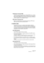 Page 11 
CUBASE SE
Introduction 1 – 11 
Périphériques et Fonctions MIDI
 
Contient les descriptions des plug-ins d’effets MIDI fournis, comment 
gérer les périphériques MIDI, comment travailler avec les messages de 
Système Exclusif MIDI; comment utiliser le Transformateur d’Entrée et 
comment appliquer des préréglages logiques. 
Effets Audio et Instruments VST
 
Décrit les caractéristiques et paramètres des plug-ins VST fournis 
(effets audio temps réel et instruments VST). 
Le système d’aide
 
Cubase SE est...