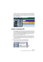 Page 153CUBASE SE
Leçon 5 : Utilisation des Instruments VST 12 – 153
Le Projet “Tutorial 5” s’ouvre. Si vous avez suivi la leçon précédente, 
ceci vous semblera curieusement familier. C’est la même “chanson” 
de huit mesures que vous avez créée dans la leçon 4, mais avec trois 
pistes supplémentaires.
Activer un Instrument VST
Les trois pistes du bas de la liste sont des pistes MIDI, indiqué par un 
symbole MIDI à gauche dans la liste des pistes. Comme vous pouvez 
le voir, une des pistes s’appelle “MIDI Bass”....