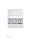 Page 26CUBASE SE
2 – 26 Effets MIDI
1.Sélectionnez la touche à laquelle vous désirez assigner un accord, en 
cliquant sur l’affichage du clavier inférieur, “Trigger Note”.
2.Configurez l’accord désiré pour cette touche en cliquant sur le clavier 
supérieur, “Chord Setup”.
Cliquer sur une touche l’ajoute à l’accord ; cliquer à nouveau dessus la supprime.
3.Répétez les manipulations ci-dessus pour toutes les touches que 
vous désirez utiliser.
À présent, si vous jouez les touches que vous avez configurées, vous...