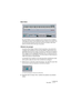 Page 27CUBASE SE
Effets MIDI 2 – 27
Mode Global 
En mode Global, vous ne configurez qu’un seul accord, en utilisant 
l’affichage de clavier Chord Setup (le clavier inférieur est caché). Cet 
accord est alors joué par toutes les touches du clavier, mais trans-
posé en fonction de la note que vous jouez.
Utilisation des passages
La section Zone Setup, située en bas du panneau, vous permet de 
configurer des variations sur les accords définis. Cette fonction est 
applicable dans les trois modes, et autorise un...