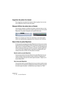 Page 130CUBASE SE
6 – 130 Les pistes Répertoire
Supprimer des pistes d’un dossier
Pour supprimer une piste d’un dossier, faites-la glisser hors du dos-
sier et déposez-la dans la liste des pistes.
Masquer/afficher des pistes dans un Dossier
Vous pouvez masquer ou afficher les pistes contenues dans un dos-
sier en utilisant l’icône plus/moins située à gauche du nom de la piste 
Répertoire. Les pistes masquées sont quand même lues.
Même si un dossier est “fermé” de cette façon, vous aurez quand 
même une...