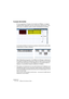 Page 314CUBASE SE
16 – 314 L’Éditeur de Conteneurs Audio
À propos des bandes
Si vous augmentez la hauteur de la fenêtre de l’Éditeur, un espace 
supplémentaire apparaîtra sous les événements sélectionnés. C’est 
parce que un conteneur audio se divise verticalement en bandes.
Les bandes facilitent le travail avec plusieurs événements audio sélec-
tionnés dans un même conteneur :
Dans l’illustration de gauche, il est difficile de distinguer, sélectionner 
et modifier les différents événements. Dans la copie...