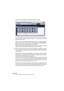 Page 326CUBASE SE
17 – 326 Travailler avec des repères et des tranches
• La boucle est automatiquement adaptée au tempo du projet.
Les tranches (slices) dans l’Éditeur de Conteneurs Audio. Ici, le tempo du projet 
était plus élevé que le tempo d’origine de la boucle – c’est pourquoi les tranches se 
superposent légèrement.
•Si vous avez ouvert l’Éditeur d’Échantillons pour un clip de la Biblio-
thèque, vous verrez que l’icône du clip change dans la Bibliothèque 
(pour indiquer qu’il a été découpé en tranches)....