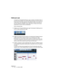 Page 436CUBASE SE
21 – 436 Les éditeurs MIDI
Entrée pas à pas
L’entrée (ou l’enregistrement) pas à pas consiste à introduire des no-
tes une à une (ou bien un accord à la fois) sans devoir vous soucier du 
timing exact. Une telle approche est pratique lorsque vous savez ce 
que vous désirez enregistrer mais n’êtes pas en mesure de le jouer 
exactement comme vous le souhaiteriez.
Voici comment faire :
1.Cliquez sur le “bouton Entrée pas à pas” de la barre d’outils pour ac-
tiver le mode d’entrée Pas à pas....