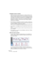 Page 440CUBASE SE
21 – 440 Les éditeurs MIDI
Préréglages de piste de contrôleur
Après avoir ajouté le nombre de pistes de contrôleur désirées et sé-
lectionné les types d’événements dont vous avez besoin, vous pouvez 
mémoriser cette combinaison sous la forme d’un préréglage de piste 
de contrôleur. Vous pouvez par exemple avoir un préréglage avec une 
seule piste de vélocité, un autre avec une combinaison de vélocité, 
Pitchbend et modulation, et ainsi de suite. Ceci rend plus rapide le 
travail avec les...