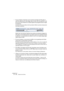 Page 586CUBASE SE
28 – 586 Gestion des fichiers
•Si vous désirez n’importer qu’une section de plage de CD audio, il 
suffit de sélectionner cette plage dans la liste, puis de spécifier le dé-
but et la fin de la sélection en faisant glisser les poignées dans la règle 
de sélection.
Les boutons d’écoute de début et de fin permettent d’affiner la précision de placement 
des limites de sélection.
Notez que vous pouvez importer des sections de plusieurs plages de 
CD audio, en les sélectionnant l’une après l’autre...