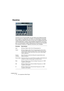 Page 10 
CUBASE SX/SL
1 – 10 Die mitgelieferten Effekt-PlugIns 
Overdrive
 
Overdrive ist ein Verzerrereffekt, der den Klang eines Gitarrenverstär-
kers emuliert. Er verfügt über eine Reihe von werkseitigen Voreinstel-
lungen (Factory Styles), bei denen es sich nicht um gespeicherte Para-
metereinstellungen, sondern unterschiedliche Algorithmen zum Erzeu-
gen von Verzerrungen handelt. Dabei deuten die Namen den Charakter 
der einzelnen Presets an. Folgende Parameter sind verfügbar: 
Parameter Beschreibung...