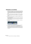 Page 138CUBASE SX/SL
10 – 138 Lehrgang 2: Aufnehmen und Wiedergeben von MIDI-Material
Wiedergeben im Cycle-Modus
Sie können die Wiedergabe auf die im vorigen Abschnitt beschriebene 
Weise starten und stoppen und den Positionszeiger jedes Mal manuell 
verschieben. Einfacher geht es jedoch, wenn Sie Cubase SX/SL an-
weisen, die aufgenommenen Parts und Events fortlaufend zu wieder-
holen:
1.Klicken Sie auf den aufgenommenen MIDI-Part, um ihn auszuwählen.
Ein ausgewählter MIDI-Part ist durch einen roten Rahmen und...