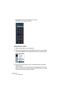 Page 26CUBASE SX/SL1 – 26 MIDI-Geräte
•Doppelklicken Sie auf einen Eintrag in der Liste.
Das Bedienfeld wird im Inspector geöffnet.
Geräte-Ansichten im Mixer
1.Öffnen Sie den Mixer in der Großansicht.
2.Öffnen Sie das Ansichtsoptionen-Einblendmenü für den mit dem Gerät 
verbundenen MIDI-Kanal und wählen Sie die Option »Geräte-Ansicht«.
3.Klicken Sie auf das Symbol, das im erweiterten Bereich des Mixers 
angezeigt wird.
Wie auch im Inspector wird ein Einblendmenü mit einem Bedienfelder-Ordner ange-
zeigt. In der...