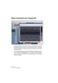 Page 70CUBASE SX/SL1 – 70 MIDI-Geräte
Studio Connections (nur Cubase SX)
»Studio Connections« ist der Name einer von Steinberg und Yamaha 
getragenen Initiative. Ziel ist es, neue Industrienormen für umfassend 
integrierte Systeme zu schaffen, die sowohl Software als auch Hard-
ware verwenden.
Als erste Implementierung des offenen Standards »Studio Connec-
tions« wurde der Studio Manager 2 von Yamaha in Cubase SX inte-
griert, der Ihnen »Total Recall« für im Studio Manager 2 unterstützte 
Geräte ermöglicht. 