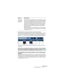 Page 143CUBASE SX/SL
Das Projekt-Fenster 5 – 143
•Verwenden Sie die Kicker-Schalter in der Werkzeugzeile.
So können Sie die ausgewählten Events nach links oder rechts verschieben. Der Wert, 
um den das Event verschoben wird, hängt dabei vom ausgewählten Anzeigeformat 
(siehe Seite 117) und von dem Wert, den Sie im Raster-Menü eingestellt haben, ab.
Wenn Sie auf diesen Schalter klicken, wird das Event um 2 Frames nach rechts 
verschoben.
Wenn Sie das Auswahlbereich-Werkzeug verwenden, wird durch Klicken 
auf die...