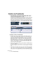 Page 174CUBASE SX/SL
6 – 174 Die Projektstrukturspur
Erstellen einer Projektstruktur
• Die Projektstruktur wird entweder im Projektstruktur-Editor oder im 
Inspector für die Projektstrukturspur erstellt.
Im Folgenden wird der Projektstruktur-Editor beschrieben. Im Inspector finden Sie die 
Funktionen der Schalter in der Werkzeugzeile des Editors in einem Einblendmenü.
Klicken Sie auf den Bearbeiten-Schalter (»e«) der Projektstrukturspur in 
der Spurliste oder im Inspector, um den Projektstruktur-Editor zu...