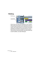 Page 180CUBASE SX/SL
7 – 180 Ordnerspuren
Einleitung
Wie der Name schon sagt, ist eine Ordnerspur eine Spur, die andere 
Spuren enthält. Sie können Spuren in eine Ordnerspur verschieben, um 
im Projekt-Fenster eine besser strukturierte, übersichtlichere Ansicht zu 
erhalten. Wenn Sie mehrere Spuren in einer Ordnerspur zusammenfas-
sen, können Sie die Spuren z. B. einfach »ausblenden« (und so die freie 
Arbeitsfläche auf dem Bildschirm vergrößern). Sie können mehrere 
Spuren schnell und einfach stummschalten oder...