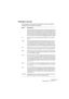 Page 637CUBASE SX/SL
Die MIDI-Editoren 24 – 637
Bearbeiten in der Liste
In der Liste können Sie die Events detailliert numerisch bearbeiten. 
Die Spalten haben folgende Funktionen:
Spalte Beschreibung
L Ein Pfeil in dieser Spalte bedeutet, dass der Anfangspunkt dieses Events 
dem Positionszeiger am nächsten liegt (links vom Positionszeiger). Wenn 
Sie für ein Event in diese Spalte klicken, wird der Positionszeiger an den 
Start dieses Events gesetzt. Wenn Sie doppelklicken, wird der Positions-
zeiger verschoben...