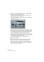 Page 76CUBASE SX/SL
4 – 76 Aufnehmen
6.Klicken Sie in eine Schnittstelle und wählen Sie im angezeigten Ein-
blendmenü den gewünschten Effekt aus.
Wie Sie sehen, sind die verfügbaren Effekte in Untermenüs angeordnet – das Da-
Tube-PlugIn befindet sich im Distortion-Untermenü.
Der Effekt wird geladen und eingeschaltet und das Effekt-Bedienfeld 
wird automatisch geöffnet.
7.Passen Sie den Drive- (die Vorverstärkung des »Verstärkers« – höhere 
Werte erzeugen eine stärkere Verzerrung) und den Balance-Parame-
ter...