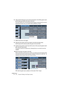 Page 174CUBASE SX/SL13 – 174 Tutorial 5: Editing in the Project window
6.Click with the Scissors tool at the fourth beat in the Wah guitar event 
(at the beat just before the start of bar 3).
The event is split in two; one three beat long and another one beat long. If you were to 
play back this section now, you wouldn’t hear any difference, though.
7.Select the Arrow tool again.
8.Drag the first guitar event two beats to the left and play back.
Not too bad, but we could use a little more guitar in the second...