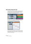 Page 568CUBASE SX/SL24 – 568 The MIDI editors
Edit In-Place (Cubase SX only)
The Edit In-Place function makes it possible to edit MIDI parts directly 
in the Project window, for quick and efficient editing in context with 
other tracks. To open the In-Place editor, click the Edit In-Place but-
ton for a MIDI track in the track list or the Inspector.
This expands the MIDI track to show something like a miniature Key 
editor, allowing you to edit MIDI notes and controllers.
•To zoom or scroll the In-Place Editor,...