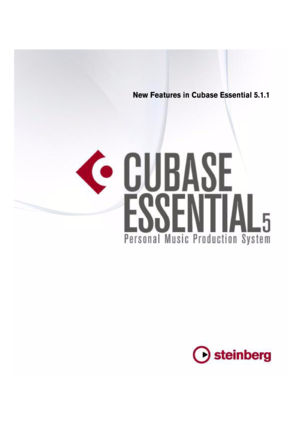 Page 1New Features in Cubase Essential 5.1.1 