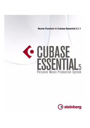 Page 1Nuove Funzioni in Cubase Essential 5.1.1 