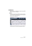 Page 57CUBASE LEErste Schritte 5 – 57
Die MIDI-Editoren
MIDI-Daten werden in den MIDI-Editoren bearbeitet. Folgende MIDI-
Editoren stehen Ihnen zur Verfügung:
Key-Editor
Im Key-Editor wird der Inhalt eines MIDI-Parts angezeigt. Jede Note 
wird durch ein Rechteck dargestellt, wobei weiter oben dargestellte 
Noten eine höhere Tonlage repräsentieren.
Dieses Rechteck stellt eine MIDI-Note dar.
Dieser Bereich ist die Controller-Anzeige. Hier werden »kontinuierliche« MIDI-Events 
(Controller) angezeigt, oder, wie in...