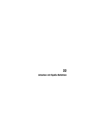 Page 47922
Arbeiten mit SysEx-Befehlen 