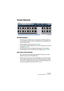 Page 279CUBASE LEDer Audio-Part-Editor 13 – 279
Fenster-Übersicht
Die Werkzeugzeile
Die Werkzeuge, Einstellungen und Symbole der Werkzeugzeile ha-
ben dieselben Funktionen wie im Projekt-Fenster. Es gibt jedoch fol-
gende Unterschiede:
• Ein Solo-Schalter ist vorhanden (siehe Seite 282).
• Es gibt separate Werkzeugsymbole zum Anhören (Lautsprecher) und Scrub-
ben (siehe Seite 283).
• Das Stift-Werkzeug und das Klebetube-Werkzeug sind nicht verfügbar.
• Ein Wiedergabe- und ein Loop-Schalter sind verfügbar (siehe...