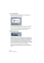 Page 428CUBASE LE19 – 428 Die MIDI-Editoren
Tonart und Notenschlüssel
Sie können Tonart und Notenschlüssel mit den Bildlaufleisten im 
Bereich »Tonart/Schlüssel« einstellen.
Wenn Sie die Option »Schlüssel automatisch« einschalten, versucht das Programm 
anhand der Tonhöhe der Musik den richtigen Notenschlüssel zu ermitteln.
•Wenn Sie Tonart und Schlüssel für das untere System einstellen 
möchten, schalten Sie die Option »Unteres System« ein.
Darstellungstransponierung
Einige Instrumente, z. B. viele...