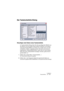 Page 565CUBASE LETastaturbefehle 29 – 565
Der Tastaturbefehle-Dialog
Hinzufügen oder Ändern eines Tastaturbefehls
Im Tastaturbefehle-Dialog finden Sie alle grundlegenden Befehle aus 
den Menüs und eine große Anzahl anderer Funktionen, die entspre-
chend den Fenstern/Menüs, auf denen sie zu finden sind, auf unter-
schiedlichen »Seiten« angezeigt werden. Sie können die Liste der 
zugewiesenen Tastaturbefehle öffnen, indem Sie auf »Liste« klicken. 
Wenn Sie einen Tastaturbefehl hinzufügen möchten, gehen Sie fol-...