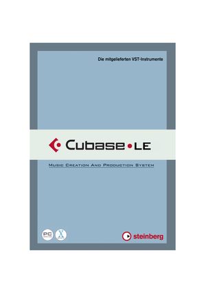 Page 1 
Die mitgelieferten VST-Instrumente 