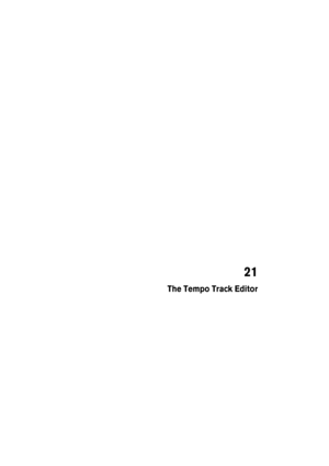 Page 42721
The Tempo Track Editor 