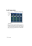 Page 142CUBASE LE7 – 142 The Mixer
The VST Outputs window
This is a separate window, opened from the Devices menu. If your au-
dio hardware has several outputs (more than a single stereo pair), the 
VST Outputs window will show one stereo bus for each stereo output 
pair (up to 4). Use the settings in the window to activate or deactivate 
buses, route each bus to the desired output on your audio hardware 
and control the bus volumes.
Activate bus
Bus volume 
faderBus stereo link switch – deactivate this to set...