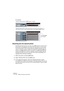 Page 350CUBASE LE18 – 350 MIDI processing and quantizing
An example:
Dissolving parts into separate pitches
The Dissolve Part function can also scan MIDI parts for events of dif-
ferent pitch, and distribute the events into new parts on new tracks, 
one for each pitch. This is useful when the different pitches are not 
used in a regular melodic context, but rather for separating different 
sounds (e.g. MIDI drum tracks or sampler sound FX tracks). By dis-
solving such parts, you can work with each sound...