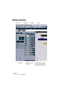 Page 50CUBASE LE3 – 50 The Project Window
Window Overview
The toolbar The info lineOverview line The ruler
Track list with various 
track types.The event display, showing 
audio parts and events, MIDI 
parts, automation, markers, etc. The Inspector 