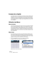 Page 146CUBASE LE14 – 146 Méthodes de base
À propos de ce chapitre
Ce chapitre décrit les méthodes et procédures de base utilisées dans 
Cubase LE. Comme ces informations concernent toutes les parties 
du logiciel et toutes les méthodes de travail, veuillez prendre le temps 
de lire soigneusement ce chapitre avant d’approfondir avec les Fonc-
tions Détaillées.
Utilisation des Menus
Menus principaux
Les menus apparaissant dans la barre de menus principale de Cubase 
LE sont toujours disponibles, quelle que soit...