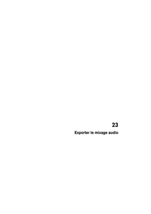 Page 48523
Exporter le mixage audio 