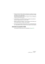 Page 191CUBASE LELes Effets audio 8 – 191
•Puisque la fonction “Solo inactif” est activé pour ce groupe, vous pou-
vez mettre en solo n’importe quelle voie audio sans que le retour d’effet 
(le groupe) ne soit coupé (muet).
Si vous avez besoin de désactiver cette fonction, appuyez à nouveau sur [Alt]/[Option] 
et cliquez sur le bouton Solo du groupe.
•Le fait d’ajouter un autre effet d’insertion au groupe vous permet un 
traitement supplémentaire de la sortie d’effet.
•Répétez simplement les étapes 1-2 pour...