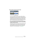 Page 293CUBASE LETravailler avec des repères et des tranches 14 – 293
Poser les repères en fonction des valeurs de notes
Le menu local “Utiliser” dans la barre d’outils de l’Éditeur d’Échan-
tillons propose différentes valeurs de notes pour poser les repères. Les 
choix possibles sont 1/4 (noire), 1/8 (croche), 1/16 (double croche) et 
1/32 (triple croche). Seuls les repères proches de la valeur de note 
sélectionnée à l’intérieur de la boucle (par exemple, proches d’empla-
cements de doubles croches si vous...
