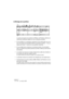 Page 418CUBASE LE19 – 418 Les éditeurs MIDI
L’affichage de la partition
La partie principale de la fenêtre de l’Éditeur de Partitions affiche les 
notes des conteneurs édités sur une ou plusieurs portées. 
•Si vous éditez un ou plusieurs conteneurs d’une seule piste, son con-
tenu est (autant que possible) affiché sur plusieurs portées – l’une au-
dessus de l’autre – comme sur une partition imprimée.
•Si vous éditez des conteneurs sur plusieurs pistes, ils sont placés 
dans un système de portées (plusieurs...