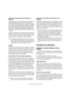 Page 1010
Systemanforderungen und Installation
Verwenden der integrierten Audio-Hardware des 
Macintosh 
Cubase LE wurde zwar für die Arbeit mit mehreren Ein- und 
Ausgangskanälen entwickelt, aber natürlich können Sie 
auch »normale« Stereoeingänge und -ausgänge benutzen. 
Zum Zeitpunkt der Erstellung dieses Handbuchs enthalten 
alle aktuellen Macintosh-Modelle integrierte Audio-Hard-
ware, die für 16 Bit Stereo ausgelegt ist. Detaillierte Infor-
mationen entnehmen Sie bitte der Dokumentation zu Ihrem...