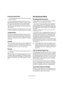 Page 66
Menübeschreibungen
Programmeinstellungen…
ÖUnter Mac OS X finden Sie die Programmeinstellungen 
im Cubase LE-Menü.
Im Programmeinstellungen-Dialog finden Sie viele ver-
schiedene Einstellungen und Optionen. Wählen Sie über 
die Liste auf der linken Seite die verschiedenen Seiten 
aus. Wenn Sie Einstellungen auf einer Seite ausführen, 
den Dialog aber nicht schließen möchten, klicken Sie auf 
»Übernehmen«.
Klicken Sie im Dialog auf den Hilfe-Schalter, um Informatio-
nen über die Optionen auf der...