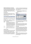 Page 114114
Audiobearbeitung und Audiofunktionen
Allgemeine Einstellungen und Funktionen
Wenn Sie im Effekte-Untermenü eine Bearbeitungsfunk-
tion auswählen, für die Einstellungen vorgenommen wer-
den können, werden diese in einem Dialog angezeigt. Die 
meisten Einstellungsmöglichkeiten gelten nur für be-
stimmte Funktionen, einige sind jedoch für mehrere Funk-
tionen verfügbar:
Der Schalter »Mehr…«
Wenn ein Dialog viele Einstellungen enthält, werden ei-
nige Einstellungen beim Öffnen des Dialogs evtl. nicht...