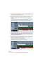 Page 212CUBASE SX/SL16 – 212 Leçon 8 : Arrangement avec la fonction Ordre de Lecture
Nous allons maintenant définir une “zone” de deux mesures en dessi-
nant un conteneur d’Ordre de Lecture.
2.Sur la piste Ordre de Lecture, utilisez le Crayon pour dessiner un con-
teneur de 2 mesures allant du début de la mesure 3 à la fin de la 
mesure 4.
Un conteneur d’Ordre de Lecture est ajouté, par défaut, il s’appelle “A”. Ceux que 
vous ajouterez par la suite seront nommés dans l’ordre alphabétique. Vous pourrez les...