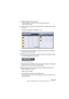 Page 217CUBASE SX/SLLeçon 8 : Arrangement avec la fonction Ordre de Lecture 16 – 217
7.Répétez l’étape 3 encore deux fois.
L’ordre des degrés du conteneur de haut en bas doit maintenant être :
“A/B/C/D/E/C/D/E/C/D/E”.
8.Enfin, ajoutez le conteneur F en bas de la liste, et réglez-le pour le répé-
ter 4 fois.
La liste doit maintenant ressembler à ceci :
9.Cliquez sur la colonne Flèche du conteneur A en haut de la liste pour 
que la flèche devienne bleue.
10.Vérifiez que le mode Ordre de Lecture est activé en...