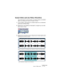Page 221CUBASE SX/SL
Leçon 9 : Édition audio 17 – 221
Exemple d’édition audio dans l’Éditeur d’Échantillons
Cet exemple décrit comment enlever une partie d’audio et la réinsérer 
ailleurs, en utilisant les fonctions Couper et Coller.
1.Ouvrez l’Éditeur d’Échantillons en double-cliquant sur un événement 
audio dans la fenêtre Projet.
2.Sélectionnez l’outil “Sélection d’intervalle” en cliquant sur son icône 
dans la barre d’outils.
3.Sélectionnez une partie du clip en cliquant puis en faisant glisser dans...
