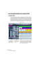 Page 88CUBASE SX/SL
7 – 88 Visite guidée
Les principales fenêtres de Cubase SX/SL
La fenêtre Projet
La fenêtre Projet est la fenêtre principale de Cubase SX/SL. Elle four-
nit une vue d’ensemble du projet, dans laquelle vous pouvez naviguer 
et effectuer des éditions “à grande échelle”. La fenêtre Projet est divi-
sée verticalement en pistes et dispose d’une échelle temporelle allant 
de gauche à droite. Chaque projet apparaît dans une fenêtre Projet.
La liste des pistes 
avec divers types 
de pistes.Le curseur...