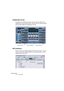 Page 96CUBASE SX/SL
7 – 96 Visite guidée
Configuration de voie
La fenêtre de configuration de voie sert à ajouter des effets et de 
l’égalisation à une voie particulière. Chaque voie de console dispose 
de sa propre fenêtre de configuration de voie.
VST Connexions
C’est ici que vous configurez les bus d’entrée et de sortie – les con-
nexions audio entre Cubase SX/SL et les entrées/sorties de votre 
équipement (carte) audio.
Section inserts Section égalisationSection départs   